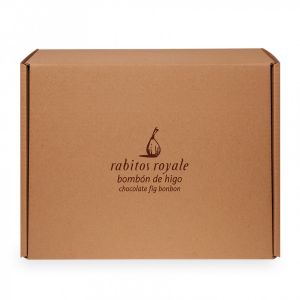 Конфеты инжир в шоколаде Rabitos Royale White 4 кг Испания
