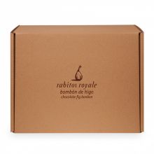 Конфеты Rabitos Royale Инжир в белом шоколаде с кремом и клубникой  - 4 кг (Испания)