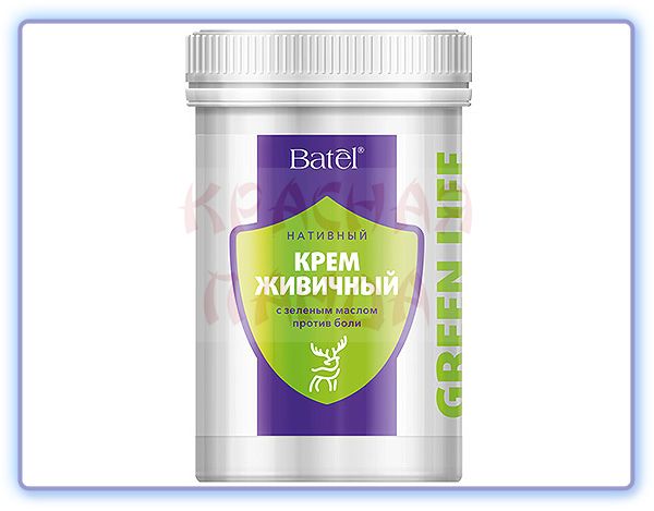 Batel Крем живичный нативный с зеленым маслом против боли