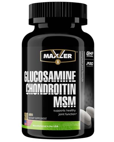 Maxler - Glucosamine Chondroitin MSM 90 таб