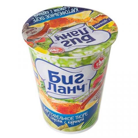 Карт.пюре Биг ланч курица/соус стакан 50г