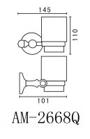 Стакан Art&Max Antic AM-2668Q схема 2