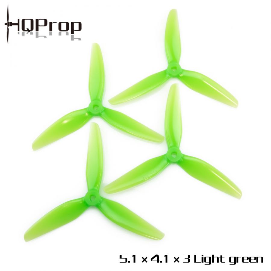 Пропеллеры HQProp POPO 5.1X4.1X3 трёхлопастные (2 пары)