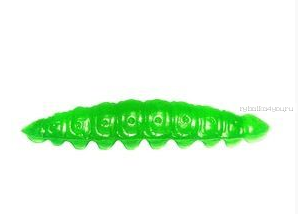 Мягкая приманка Dunaev DT Wax Larva 40 мм / упаковка 7 шт / цвет: (401) зеленый