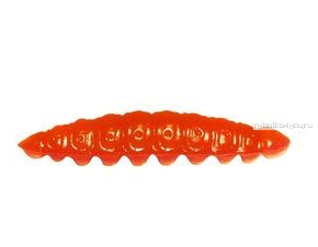 Мягкая приманка Dunaev DT Wax Larva 35 мм / упаковка 8 шт / цвет: (201) оранжевый