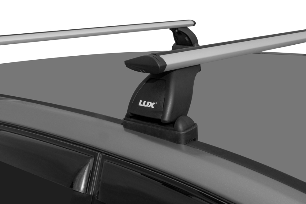 Багажник на крышу Volkswagen Amarok 2010-..., Lux, крыловидные дуги