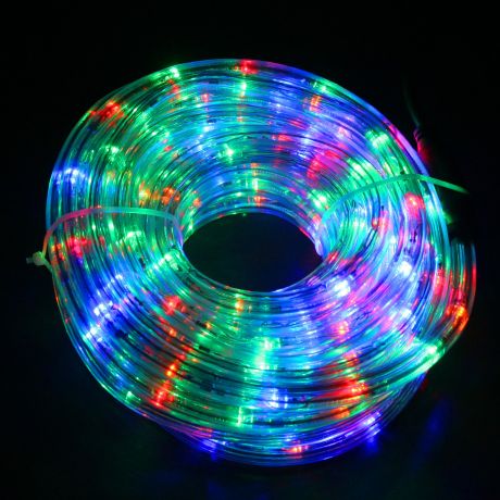 Катушка-LED, 10м, разноцветная