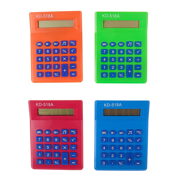 Настольный 8-Разрядный Мини-Калькулятор На Батарейке KD-518A