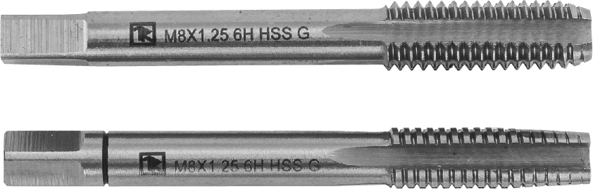 MT71S2 Набор метчиков T-COMBO двухпроходных ручных универсальных М7х1.0, HSS-G, 2 шт.
