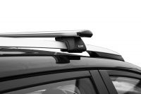 Багажник на рейлинги Toyota RAV4 2013-19, Lux Классик, крыловидные дуги (аэро-трэвэл 82 мм)