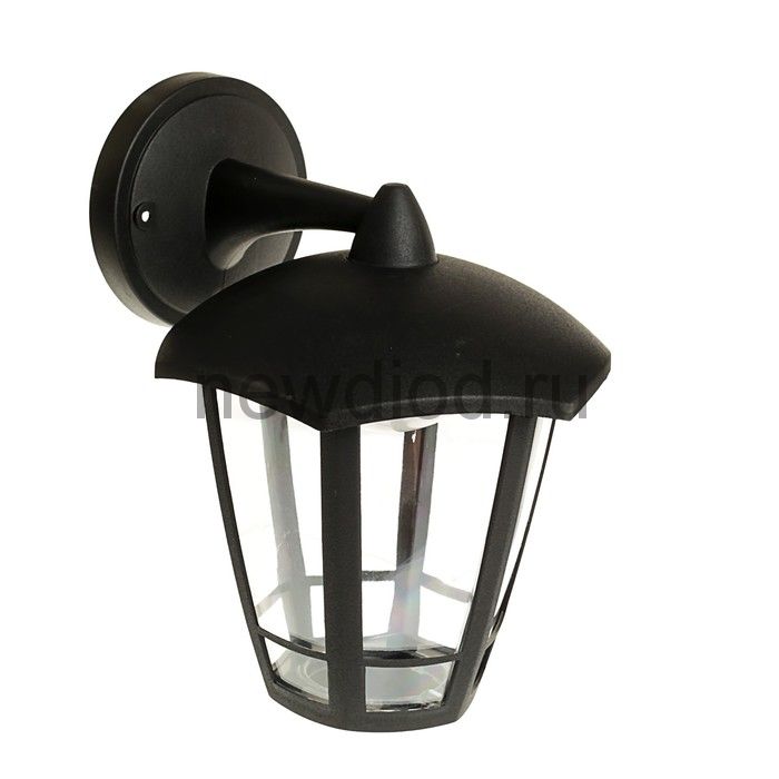 Светильник Luazon 03A-2, садово-парковый, 8 Вт, 640 Лм, шестигранник, вниз, черный