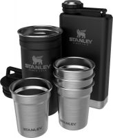 Набор Stanley Adventure Pre-Party Shot Glass + Flask Set чёрный
