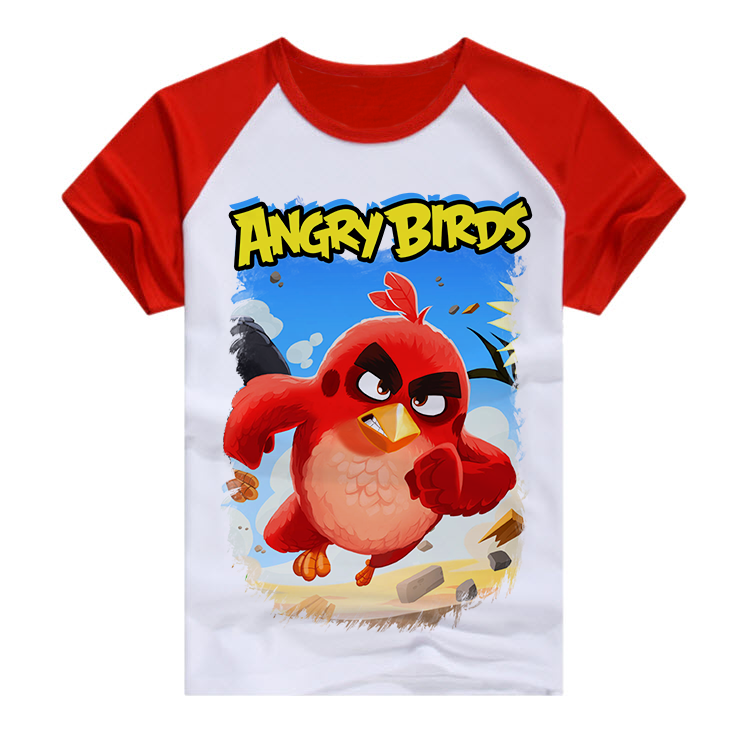 Футболка с птицой Angry Birds
