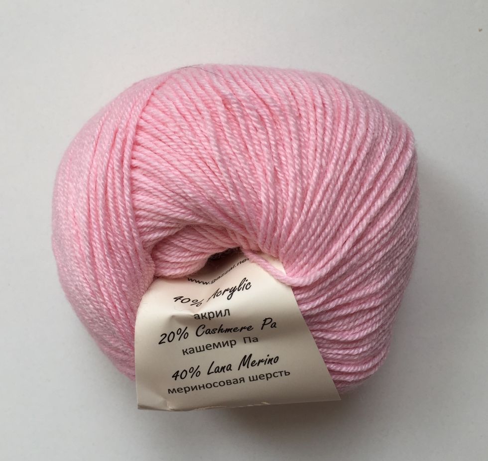 Baby wool (Gazzal) 836-розовый