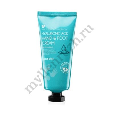 Крем для рук и ног с гиалуроновой кислотой Mizon Hyaluronic Acid Hand And Foot Cream