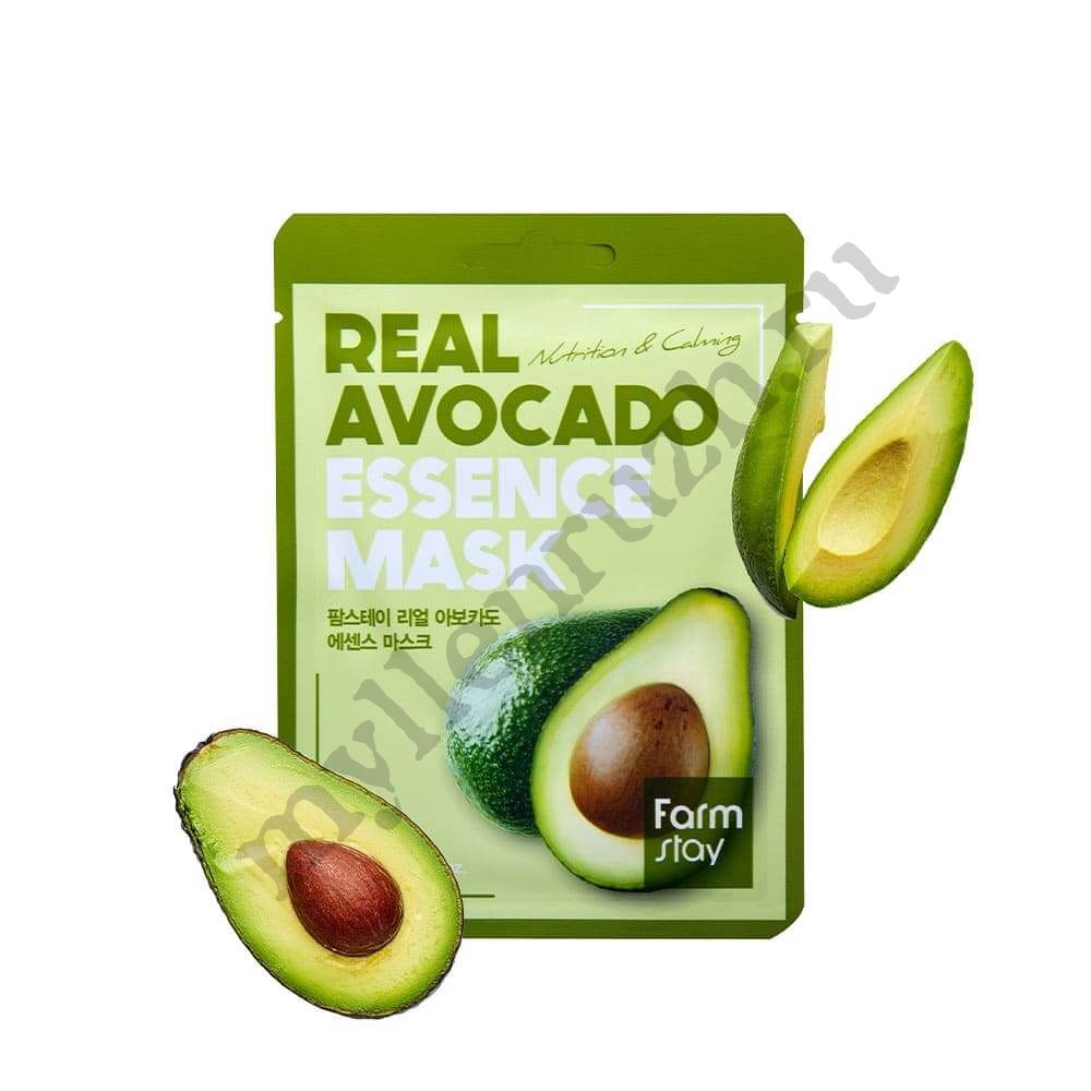 Real Avocado Essence Mask Тканевая маска с экстрактом авокадо