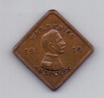 медаль 1914 года Венгрия Австрия Германия