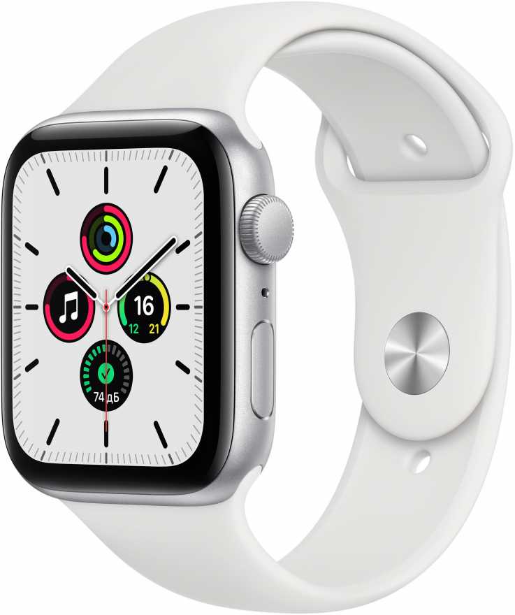 Умные часы Apple Watch SE GPS 40mm Aluminum Case with Sport Band Серебристый