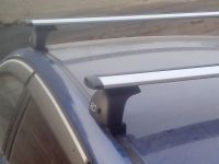Багажник на крышу Kia Ceed hatchback, Евродеталь, крыловидные дуги