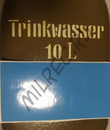 Трафарет для немецкого бидона Trinkwasser 10 L (комплект из 4 штук)