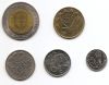 Фауна Набор монет Намибия 1993-2010 (5 монет)