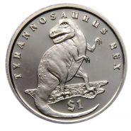 Сьерра-Леоне 1 доллар (dollar) 2006 "Динозавры - Тираннозавр Рекс"