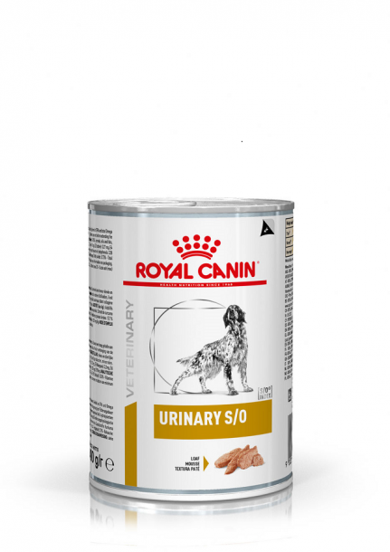 Консервы ROYAL CANIN URINARY диета для собак при мочекаменной болезни 410гр