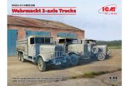3-осные грузовые автомобили (Henschel 33D1, Krupp L3H163, LG3000)