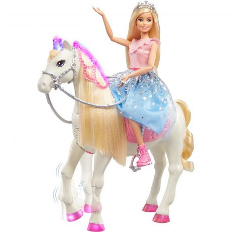 Кукла Barbie Kids Веселая поездка на лошадке