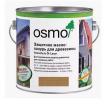 Защитное масло-лазурь для древесины для наружных работ OSMO Holzschutz Ol-Lasur 1150 Американский орех 2,5 л