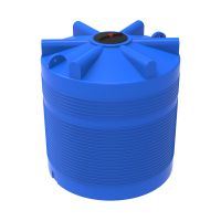 Емкость пластиковая ЭВЛ 5000 литров синяя вертикальная