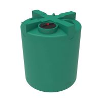 Емкость пластиковая Т 5000 литров зеленая вертикальная