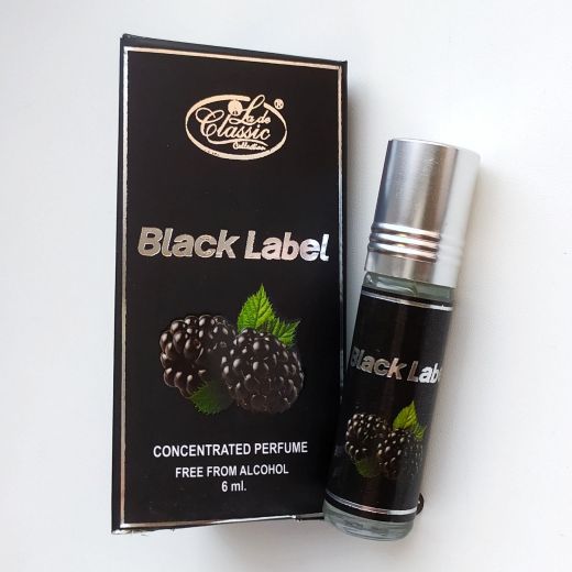 Арабские масляные духи Black Label | Черная метка | 6 мл | La de Classic Collection | Унисекс