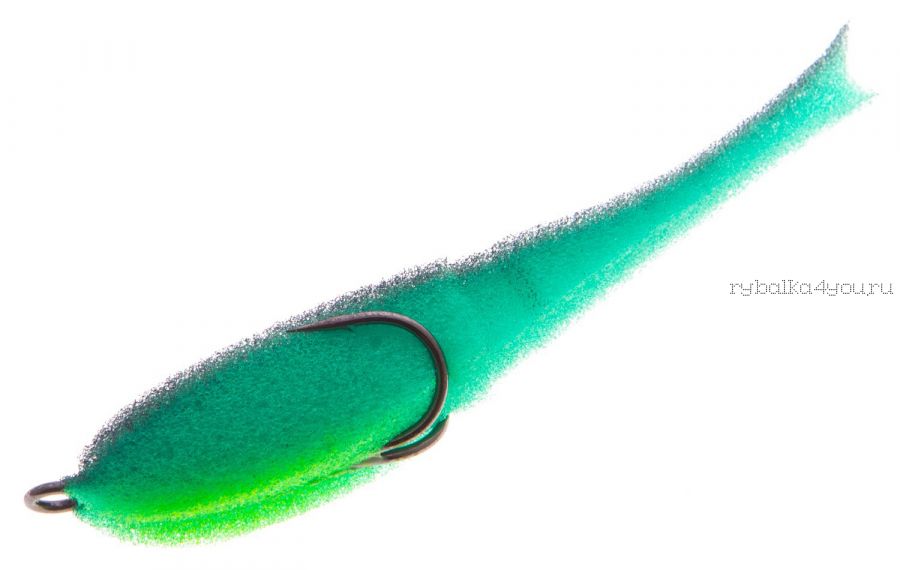 Поролоновая рыбка OnlySpin Bait 125 мм / упаковка 5 шт / цвет:  цвет 28uv
