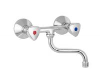 Смеситель для кухни (мойки) Mofem Evrostar 306 Cer двухрычажный 142-0059-07