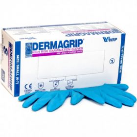 Перчатки резиновые DERMAGRIP L 25/250