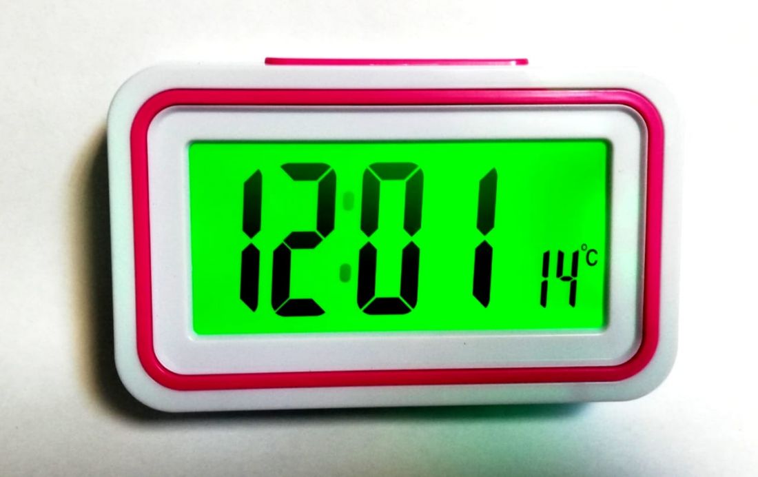 Говорящие часы будильник с термометром