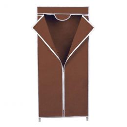Шкаф тканевый каркасный Quality Wardrobe, цвет коричневый | Организация хранения