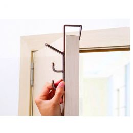 Крючок держатель на дверь 3-Level Door Hook, (цвет Чёрный), вид 2
