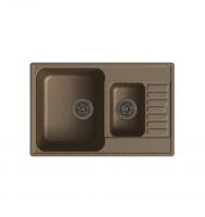 Врезная кухонная мойка LEX St. Moritz 740 Chocolate 74х48см полимер RULE000039