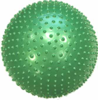мяч для фитнесса д.55 см. массажный