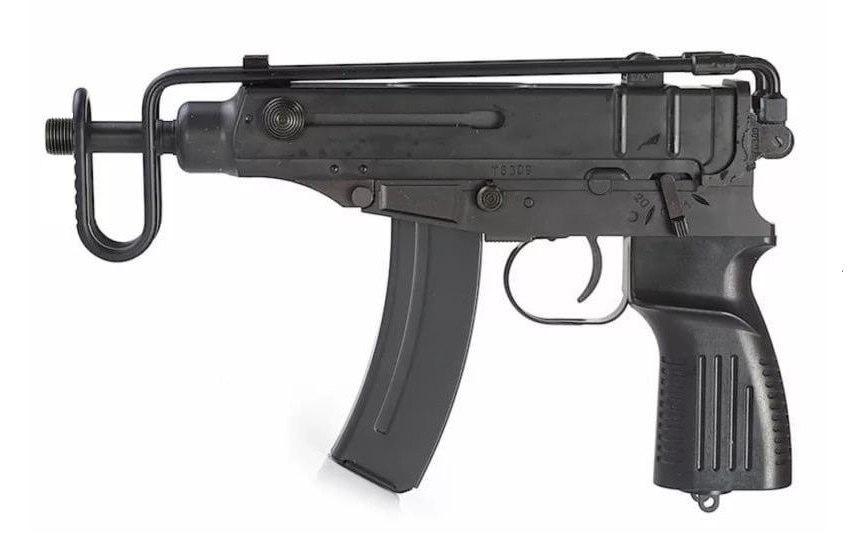 Пистолет-пулемет Skorpion Vz.61 с ПБС