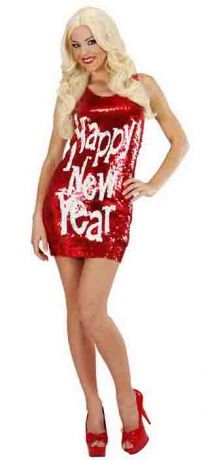 Платье вечернее блестящее Happy New Year