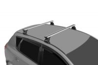 Багажник на крышу Mazda 3 (BK/BL), Lux, крыловидные дуги