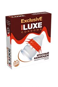 Презерватив Luxe Красный Камикадзе с усиками, 1 шт.