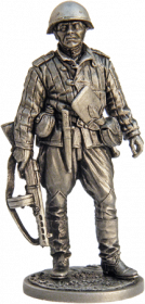 Старший сержант пехоты Красной армии, 1943-45 гг. СССР (олово)
