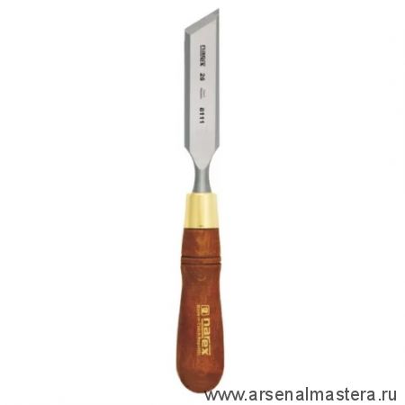 Стамеска косая левая с ручкой Wood Line Plus 12 мм Narex 811162