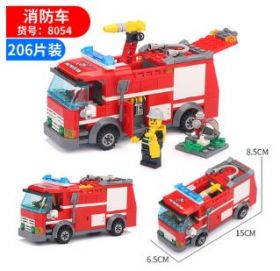 Конструктор Пожарная машина Lego реплика 206 деталь