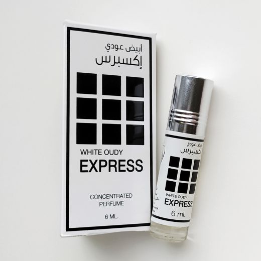 Арабские масляные духи White Oudy Express | Экспресс | 6 мл | La de Classic Collection | Мужской