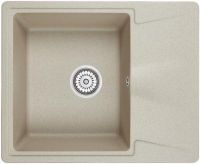 Врезная кухонная мойка Granula 6201 62х50см